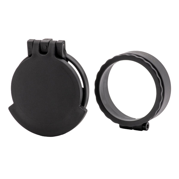 Picture of a Tenebræx Scope Cover with Adapter Ring for the Vortex Diamondback 2-7x35 | Black | Objective | UAC006-FCR