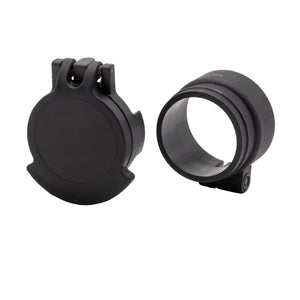 Picture of a Tenebræx Scope Cover with Adapter Ring for the Sig Sauer TANGO6 1-6x24 | Black | Objective | UAC030-FCR