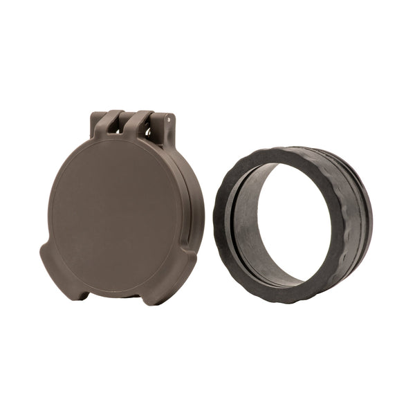 Picture of a Tenebræx Scope Cover with Adapter Ring for the ELCAN Specter DR 1x/4x Dark Earth | Dark Earth(FCV)/Black(AR) | Objective | SDEAR6-FCR