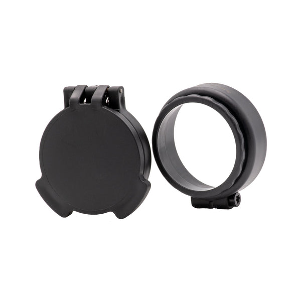 Picture of a Tenebræx Scope Cover with Adapter Ring for the Minox ZE 3-15X56 | Black | Ocular | UAC101-FCR