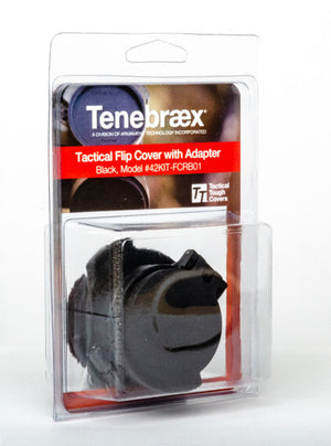 Picture of a Tenebræx Scope Cover Kit (Ocular & Objective) for the Tract Toric UHD 2-10x42 | Black | 42KIT-FCRB01