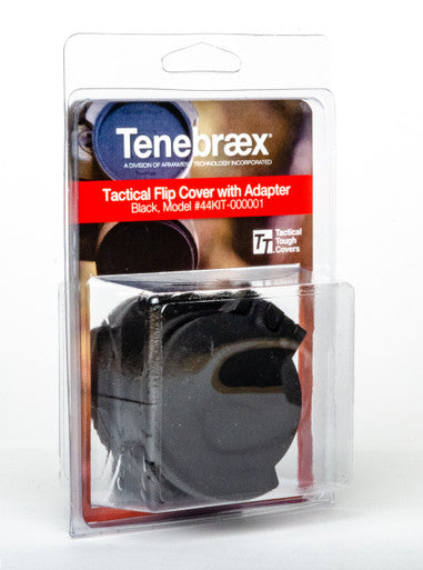 Picture of a Tenebræx Scope Cover Kit (Ocular & Objective) for the Tract Toric 2.5-15x44 | Black | 44KIT-000001