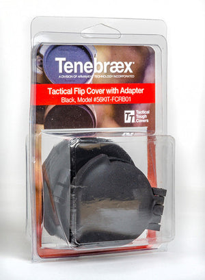 Picture of a Tenebræx Scope Cover Kit (Ocular & Objective) for the Vortex Razor HD Gen II 4.5-27x56 | Black | Objective | 56KIT-FCRB01