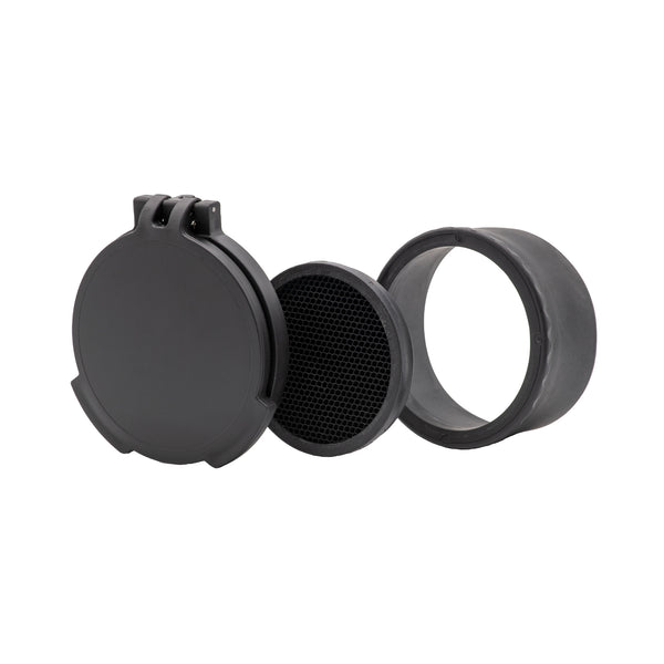 Tenebræx Scope Cover with MDT Boot and SunGuard ARD kit for the Nikon Prostaff 7 4-16x50 SF | Black | Objective | AB2256-FCR