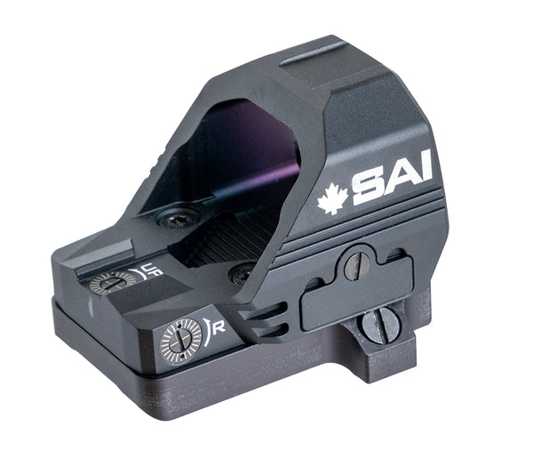 SAI Optics Mini Red Dot Mounting Plate for Specter Combat Scopes – Fits Legacy Models 1x/4x, 1.5x/6x, and Fixed 4x Models