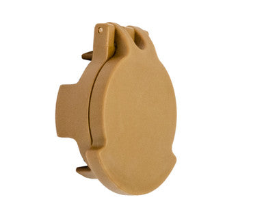 Picture of a Tenebræx Scope Cover Kit (Ocular & Objective) for the Sig Sauer Tango 6 1-6x24 | Coyote Brown | 24KIT-FCRCB2