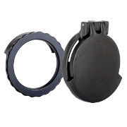 Picture of a Tenebræx Scope Cover with Adapter Ring for the Trijicon ACOG 4x32 RMR Combo | Black | Ocular | AGEC04-FCR