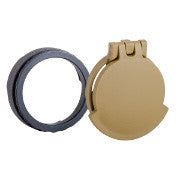 Picture of a Tenebræx Scope Cover with Adapter Ring for the Schmidt & Bender 1-8x24 PM II ShortDot | Ral8000(FCV)/Black(AR) | Ocular | SB24E1-FCR