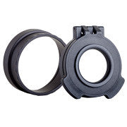 Picture of a Tenebræx Clear See-Through Scope Cover with Adapter Ring for the ELCAN Specter TR 1/3/9 | Black | Ocular | TR1392-CCR